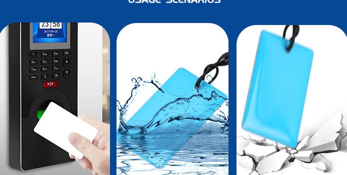Custom-Shape PVC Epoxy Card — ID Chip for Hotels & Residences — Product Details 1