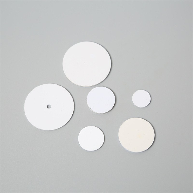White PVC Coin Tag — IC/ID Chip, ⌀13–50 mm Custom Sizes — Product Details 2