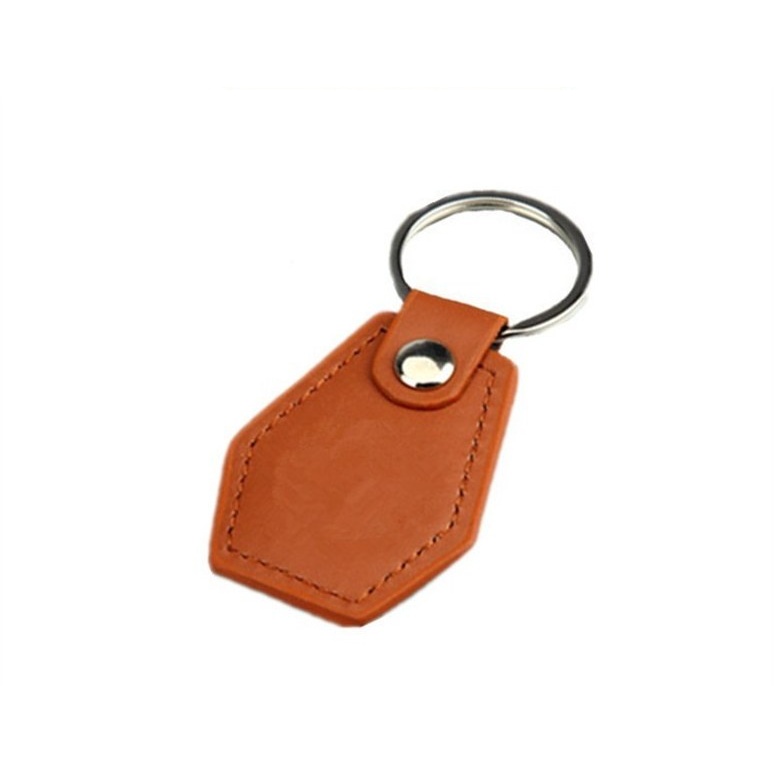 PU Leather RFID Keyfob / Card Cover — Company & Elevator Access