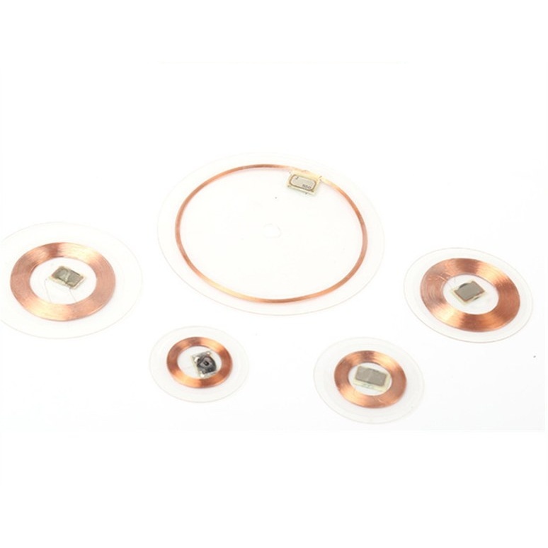 25 mm Ultra-Thin Clear Coin Tag — Flexible IC/ID Token