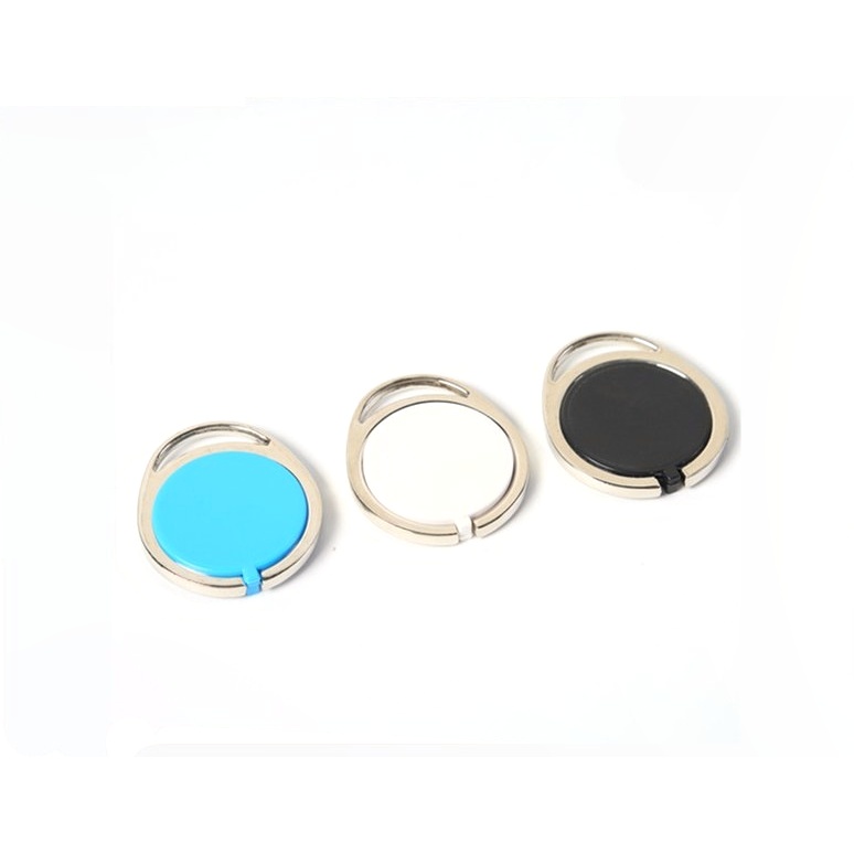 Metal-Rim RFID Keyfob MK42 — IC/ID Chip for Access & Attendance