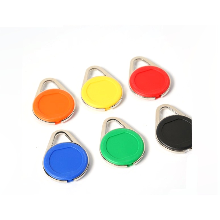 Metal-Rim IC Keyfob MK47 — S50 Chip, Waterproof Community Access